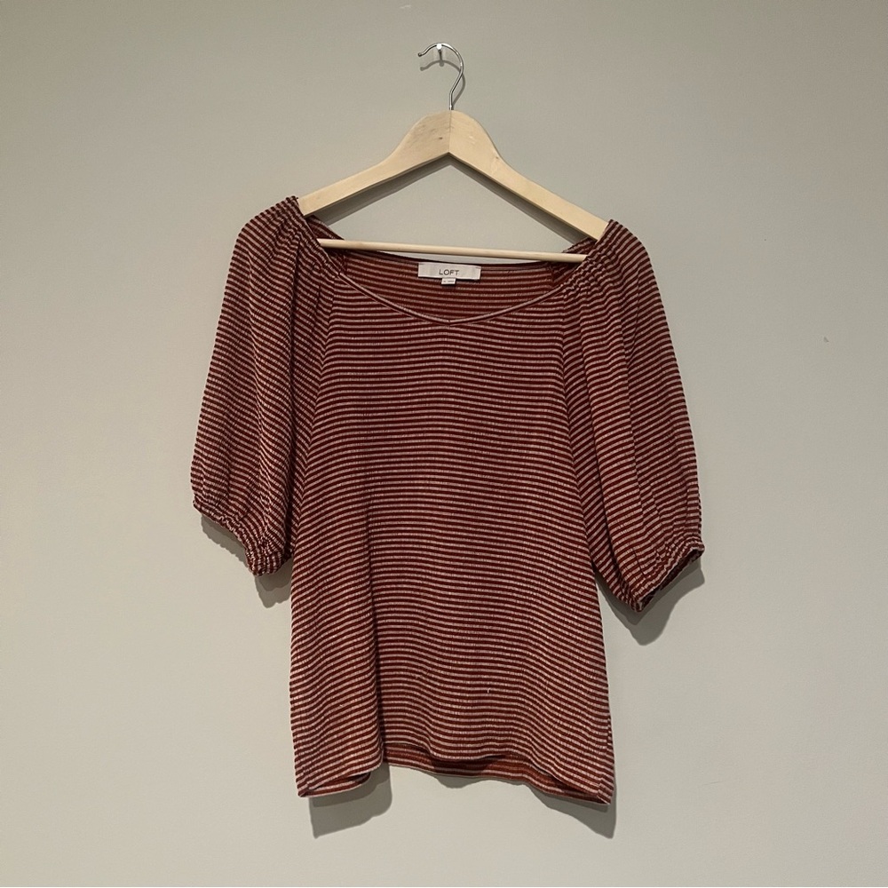 Loft Striped Top